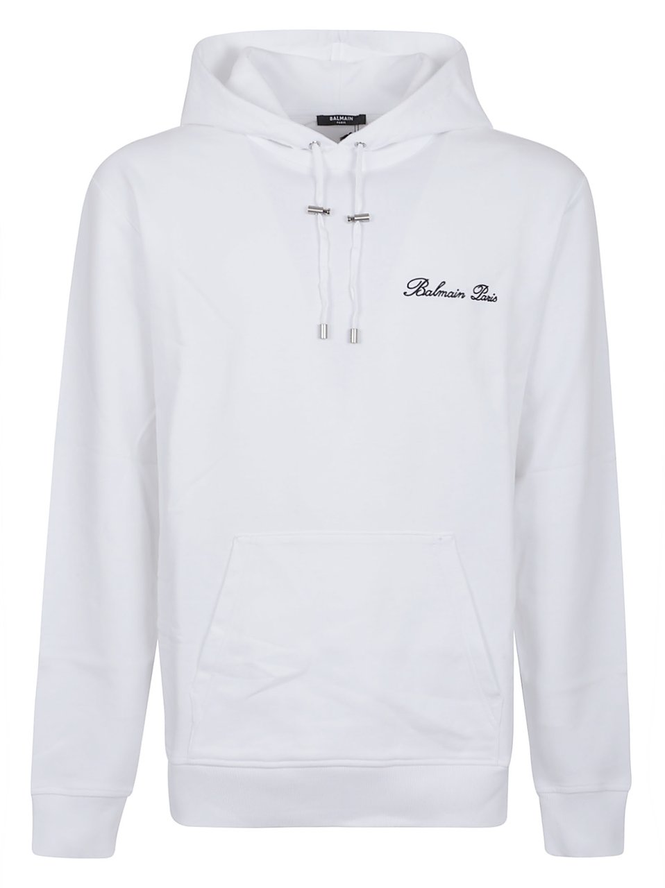 Balmain BALMAIN BALMAIN SIGNATURE HOODIE Wit