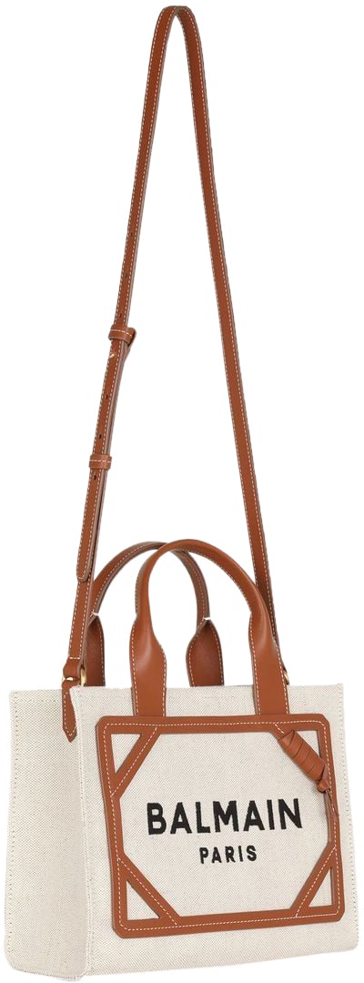 Balmain Bags Leather Brown Bruin