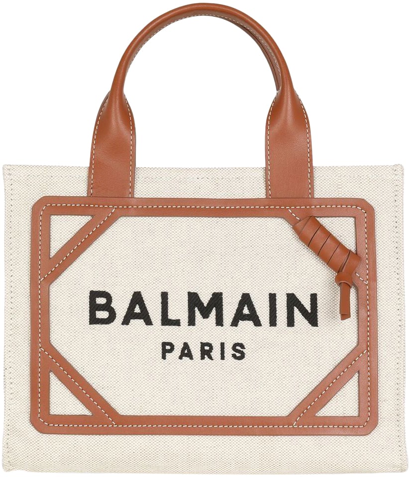 Balmain Bags Leather Brown Bruin