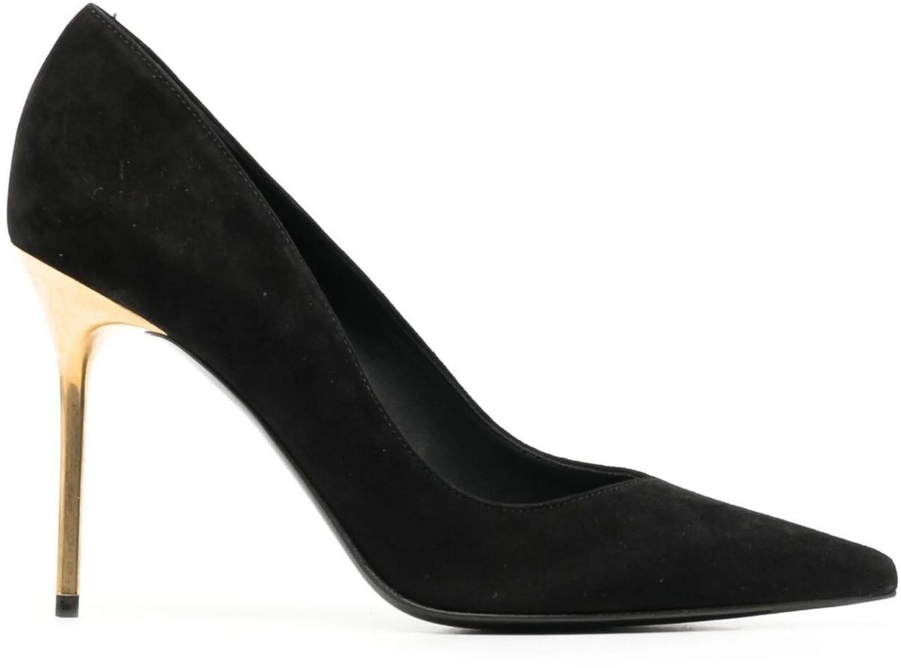 Balmain Balmain Suede Pumps Zwart