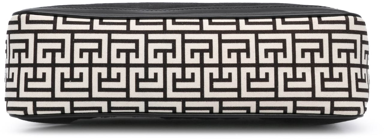 Balmain Canvas B-Army 26 Shoulder Bag Zwart