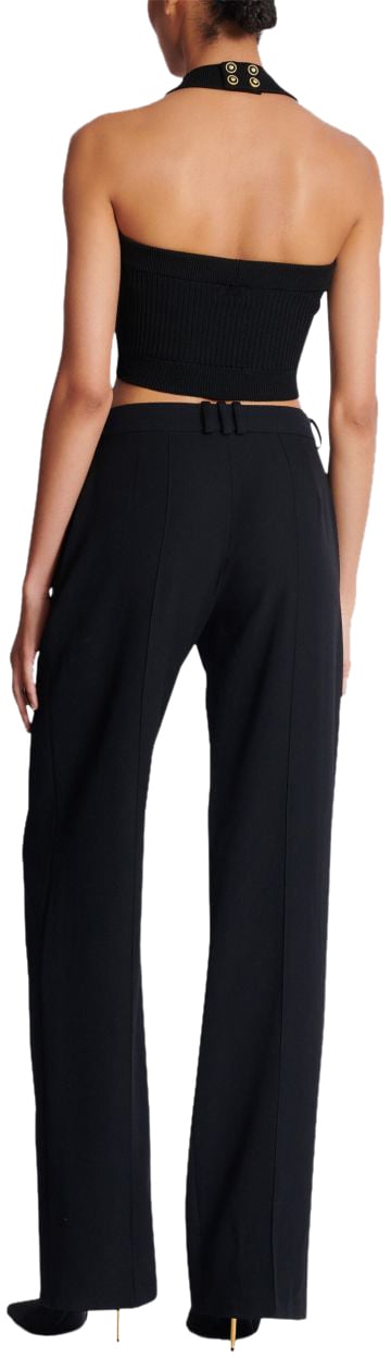Balmain Trousers Black Zwart
