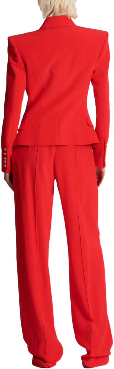 Balmain Jackets Rouge Rood