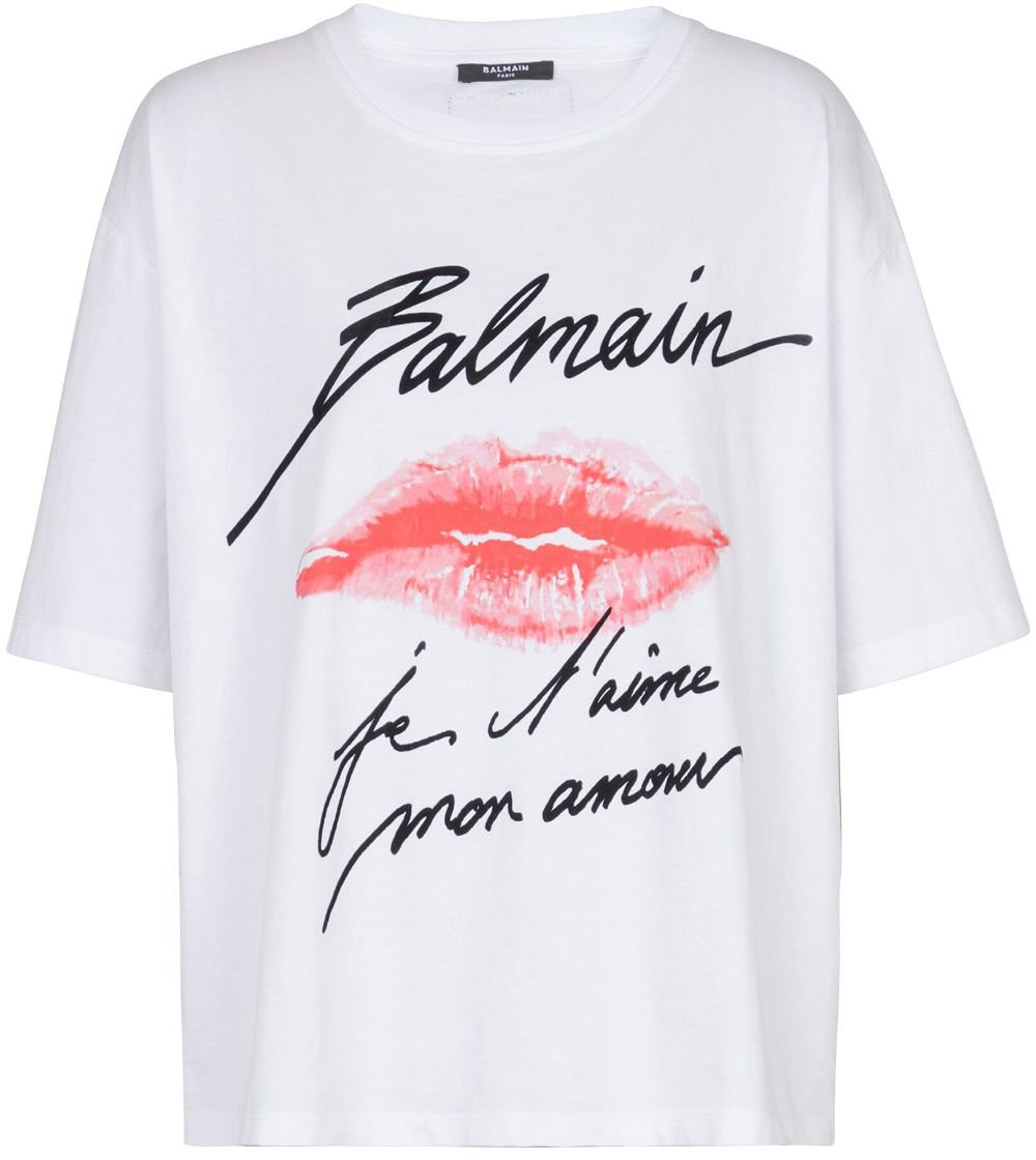 Balmain Top Whiteblackred Divers