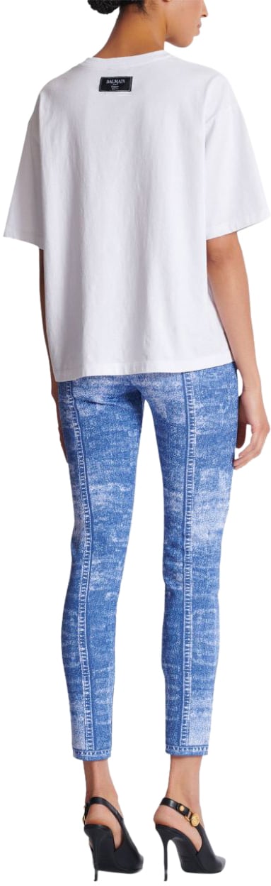 Balmain Top Whiteblackred Divers