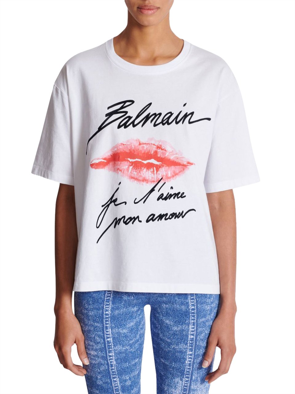 Balmain T-Shirts And Polos White Wit