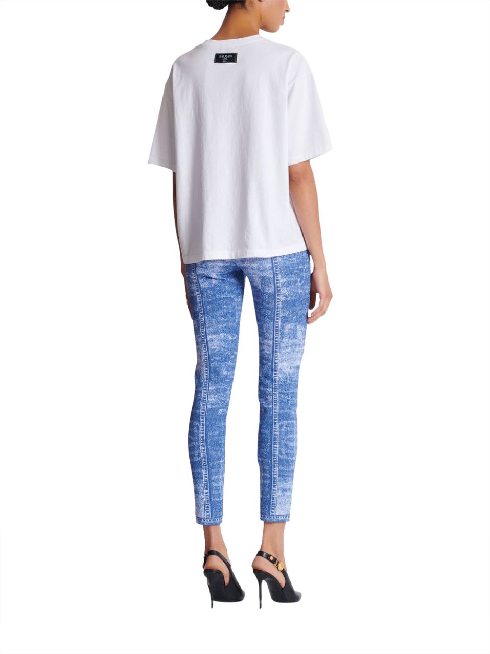 Balmain T-Shirts And Polos White Wit