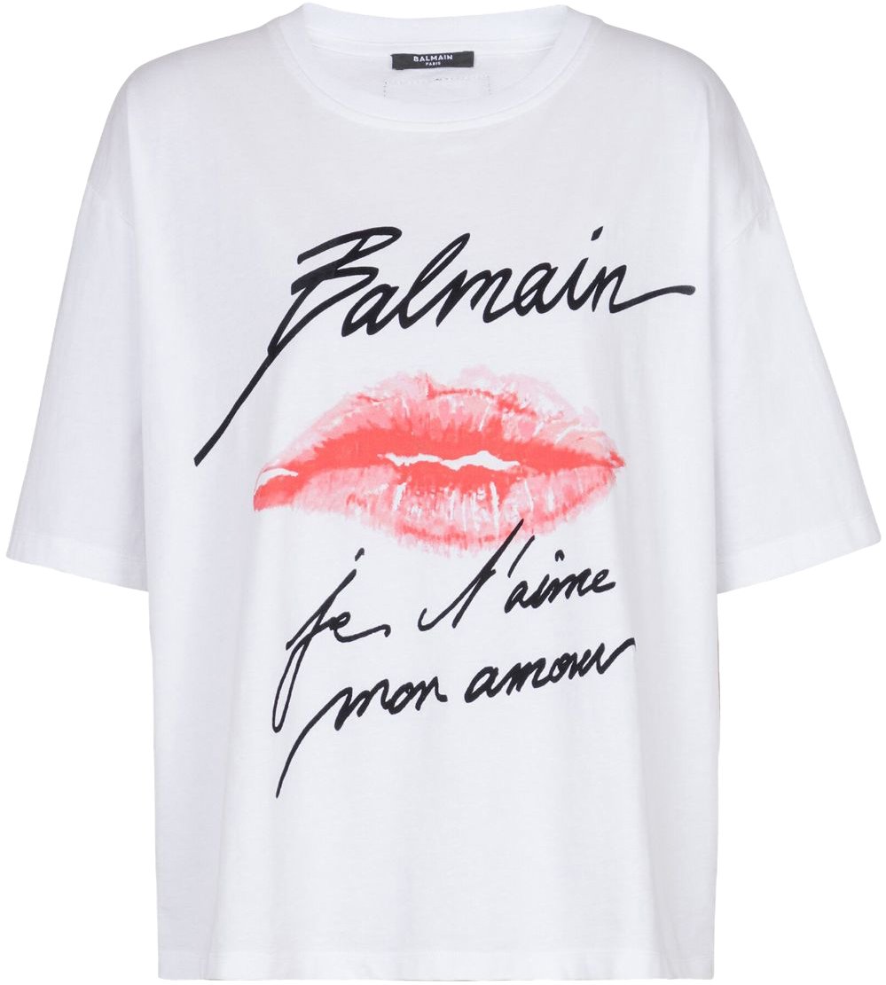 Balmain T-Shirts And Polos White Wit