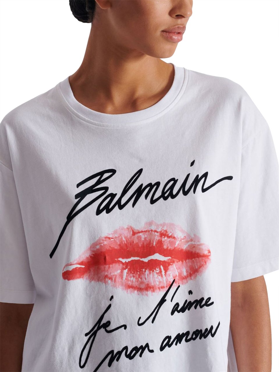 Balmain T-Shirts And Polos White Wit