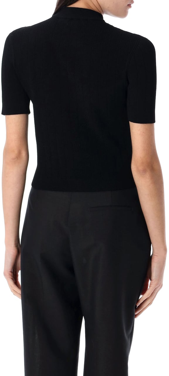 Balmain Knit Mc Btn Nero Zwart