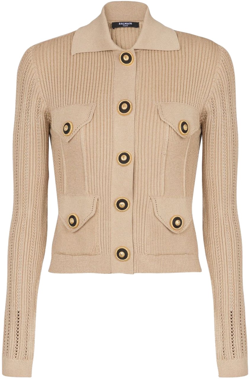 Balmain Sweaters Beige Beige