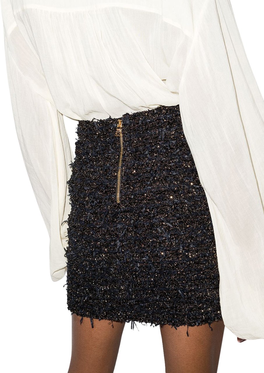 Balmain Skirts Black Zwart