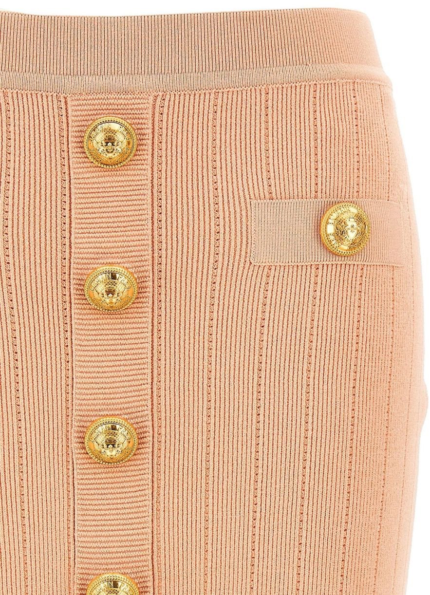 Balmain Skirts Powder Roze