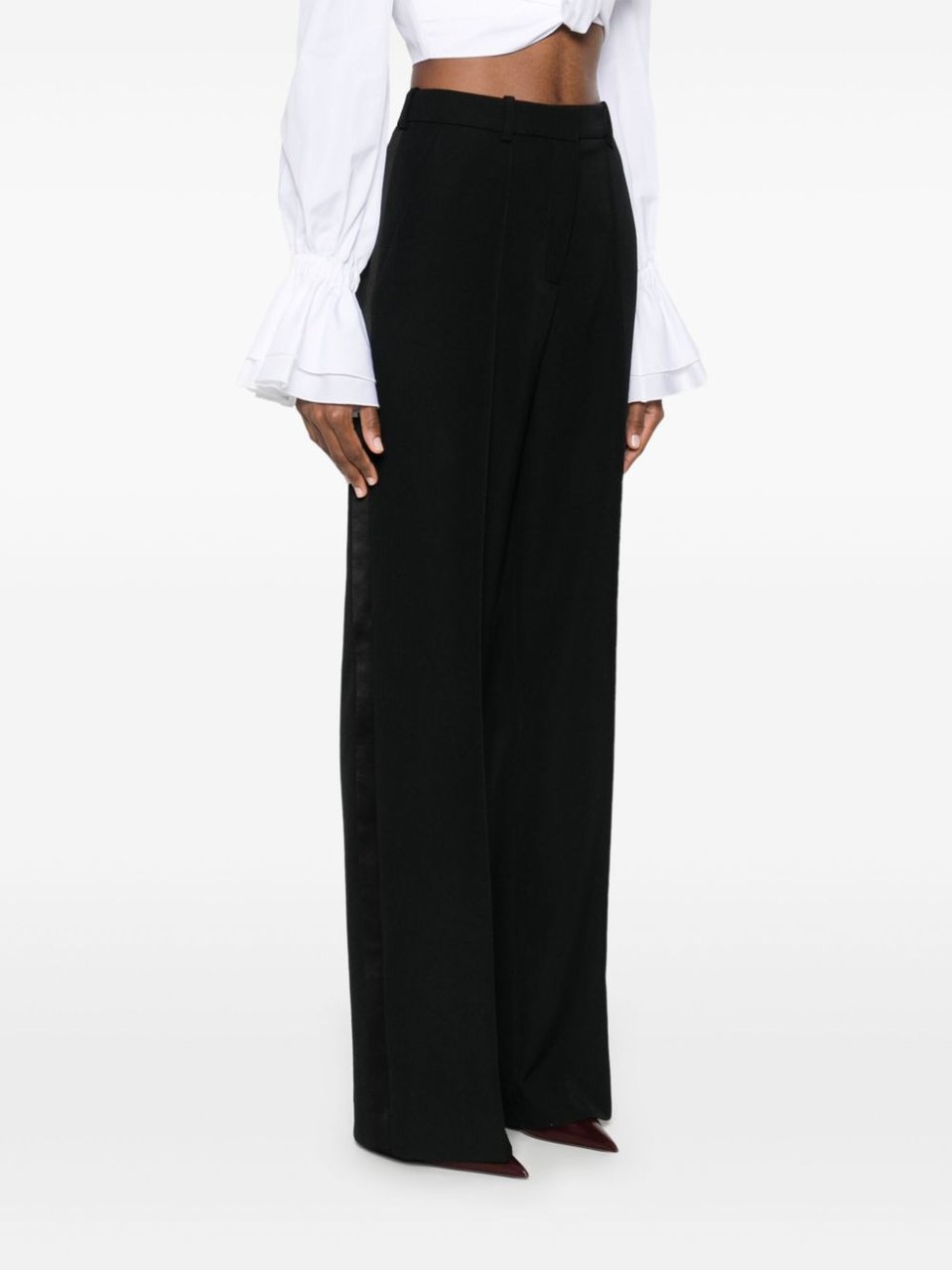 Balmain Trousers Black Zwart