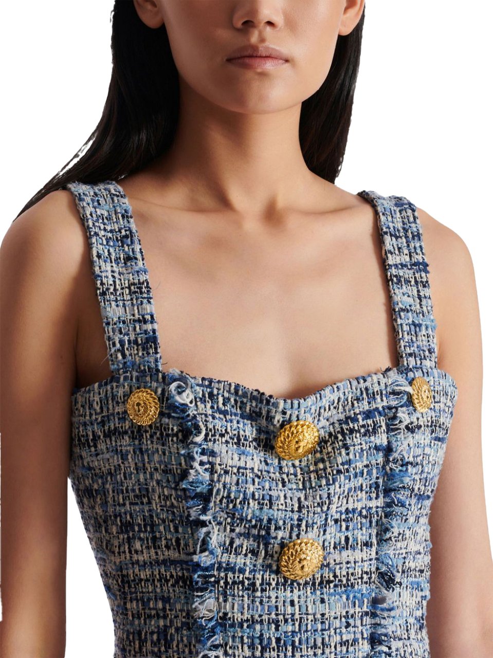 Balmain Balmain Abiti Blu Blauw