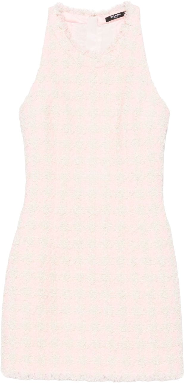 Balmain Dresses Pink/Beige Roze
