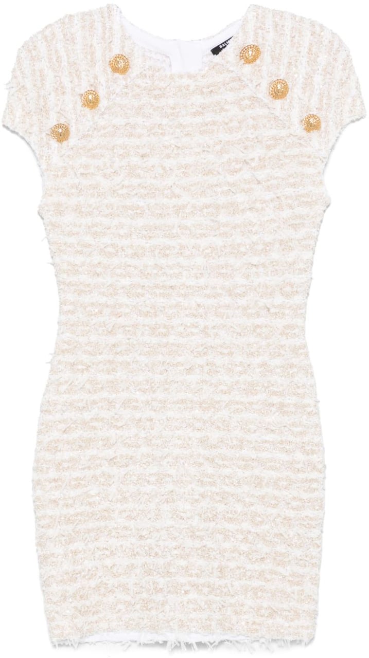 Balmain Dresses White Wit