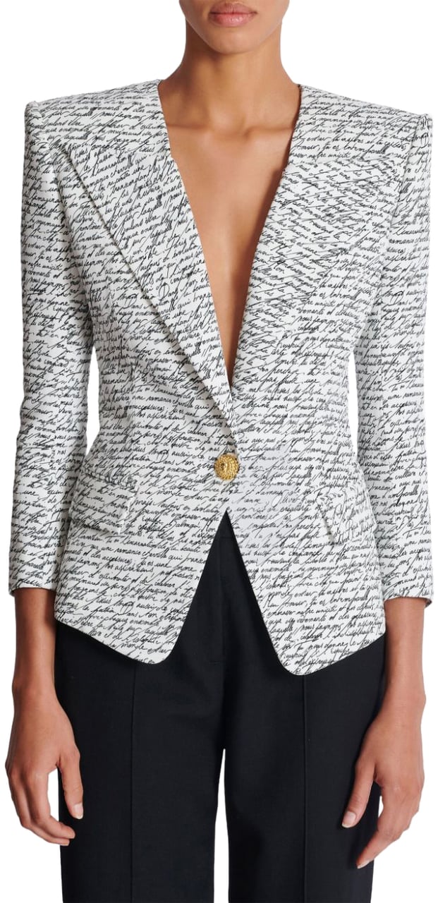 Balmain Jackets White Wit
