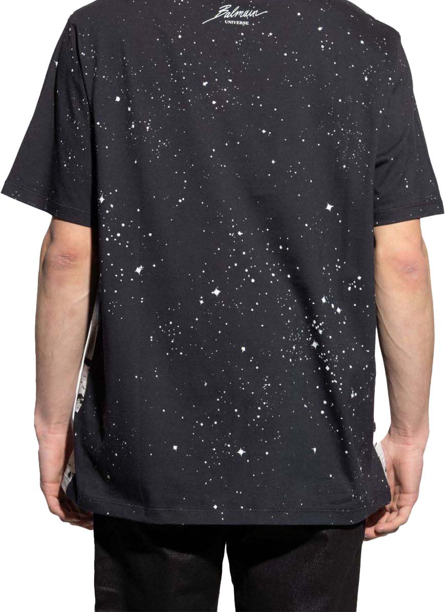 Balmain T-Shirts And Polos Black Zwart