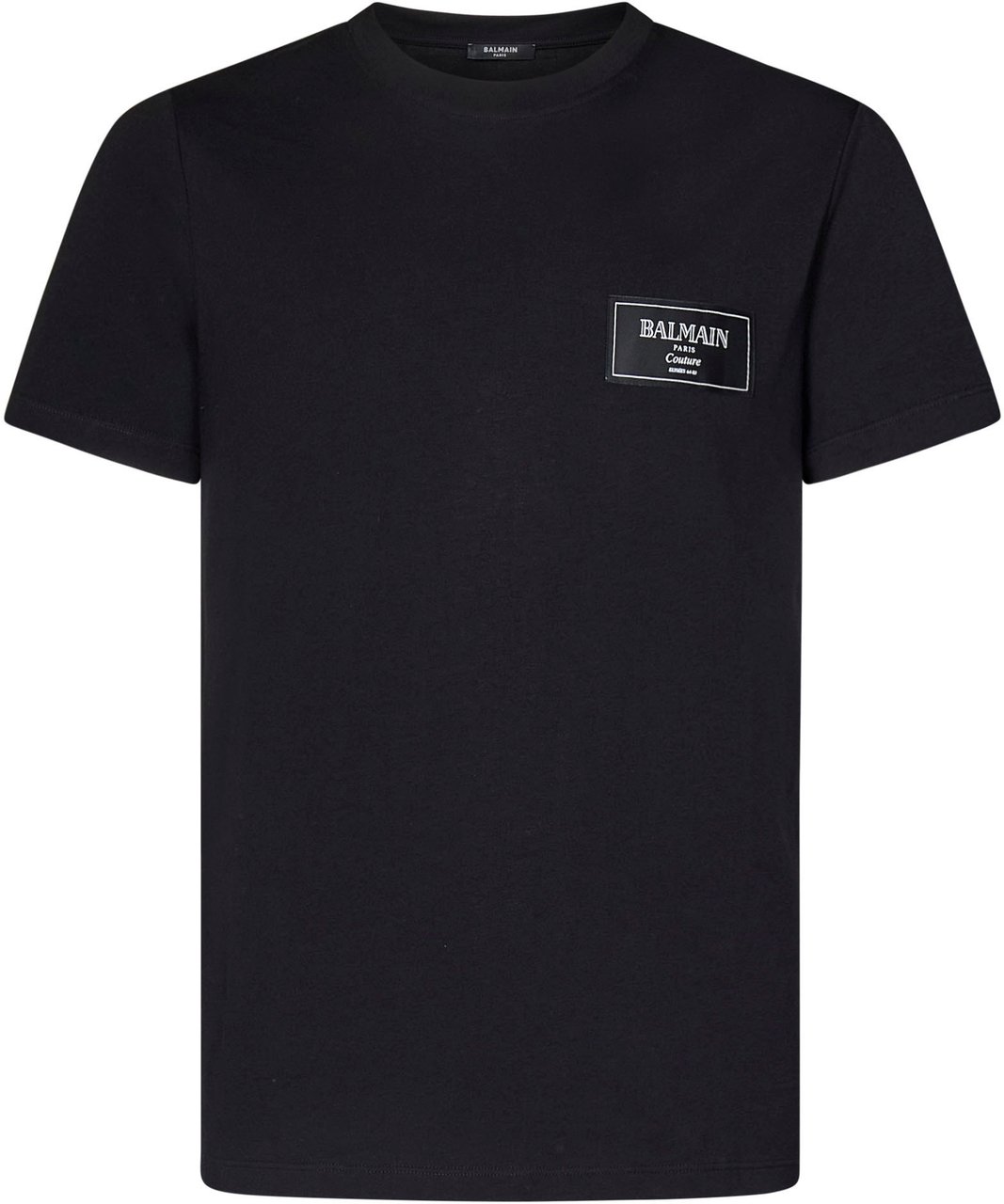 Balmain Balmain T-shirts And Polos Black Zwart