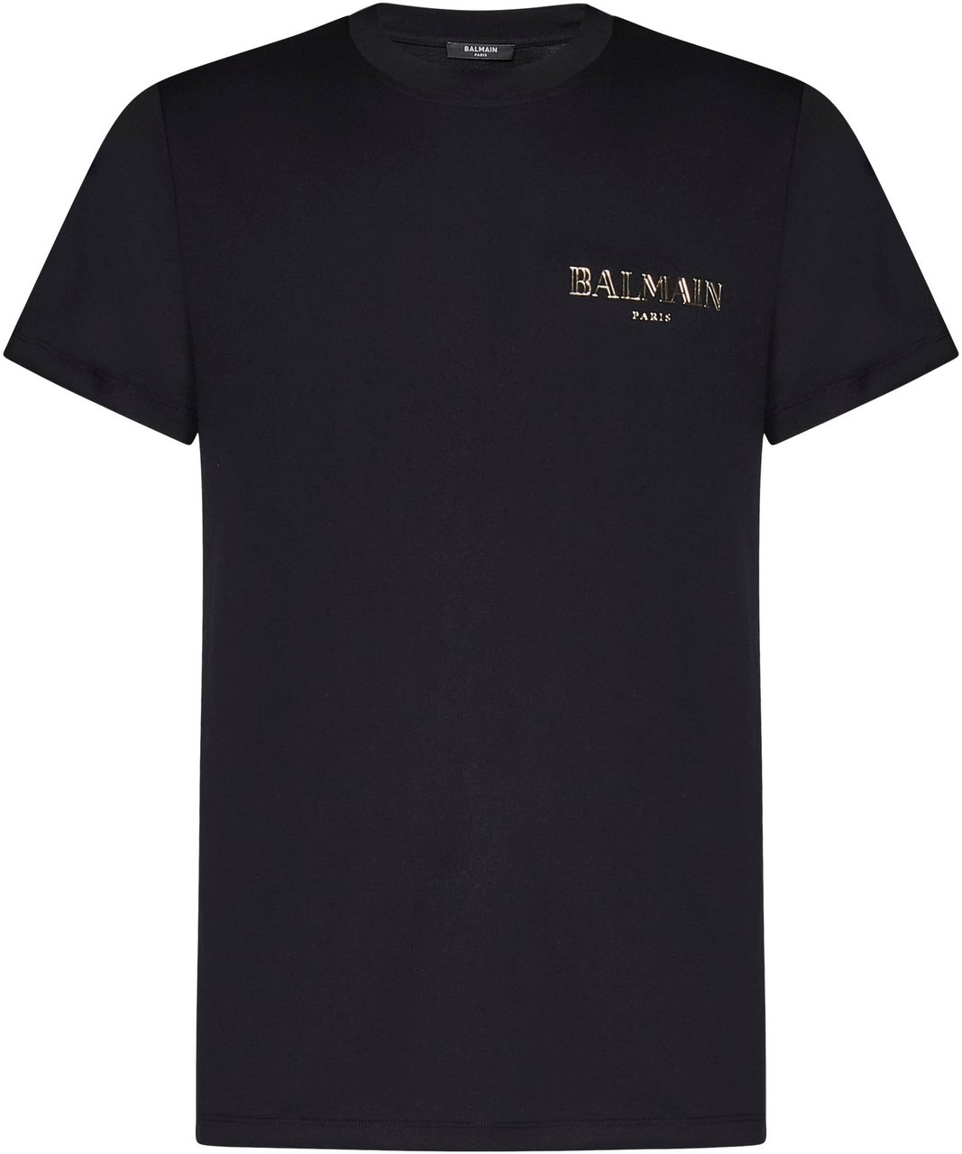 Balmain Balmain T-shirts And Polos Black Zwart