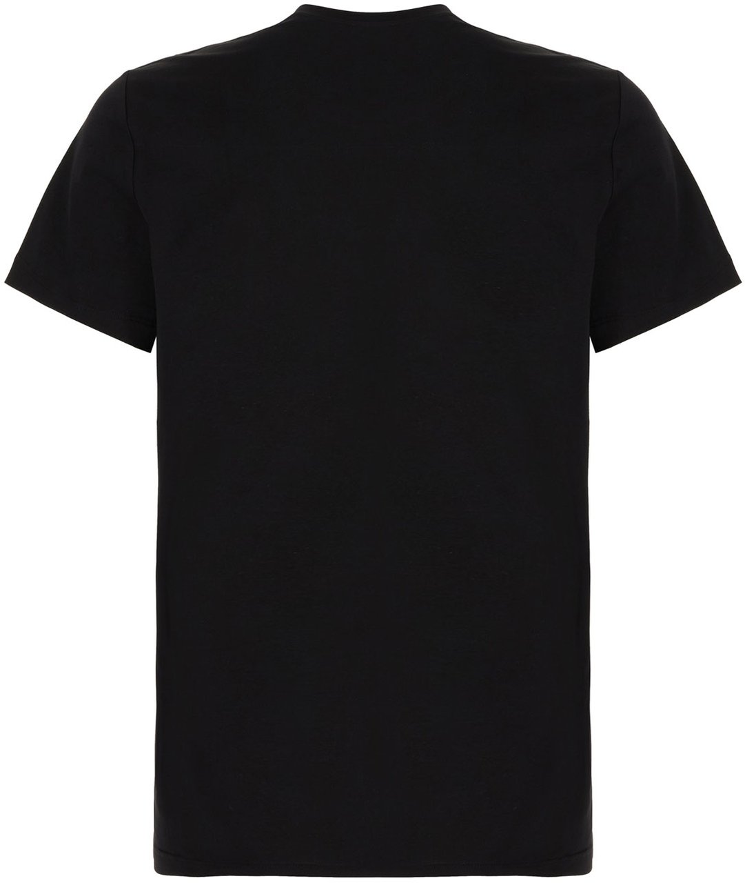 Balmain Balmain Black cotton t-shirt Zwart