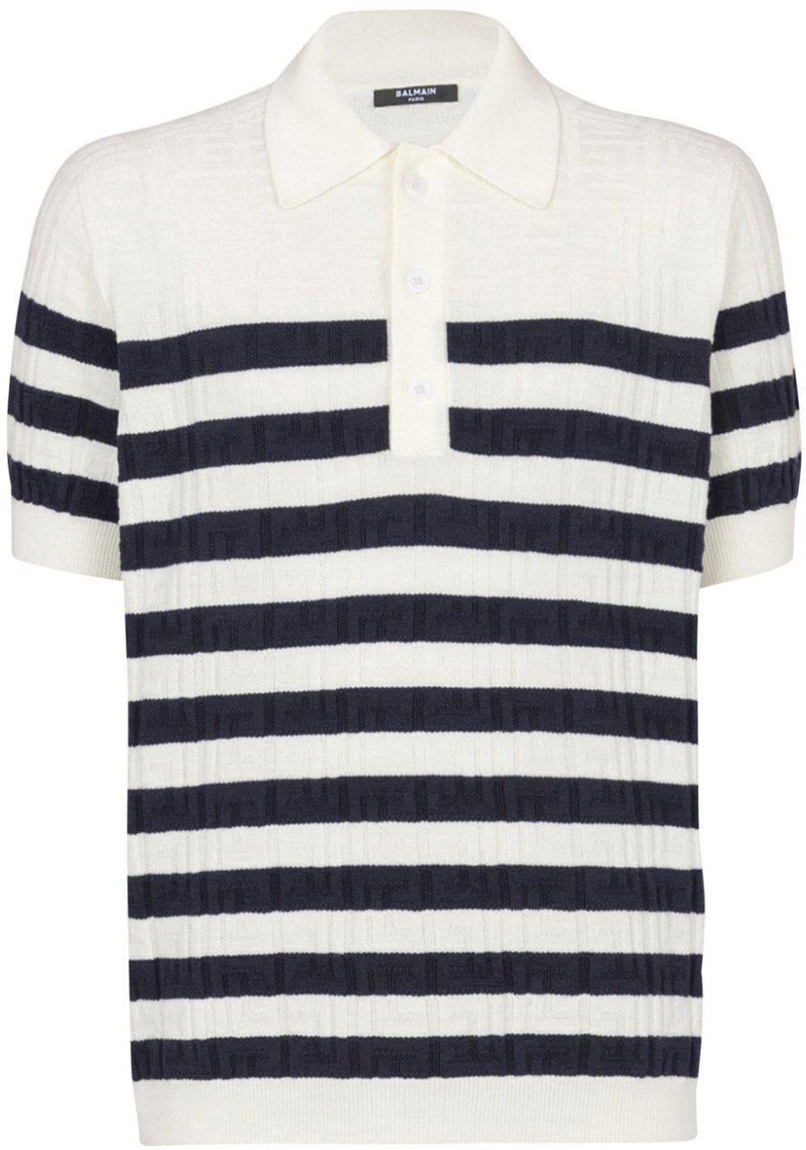 Balmain T-Shirts And Polos White Wit