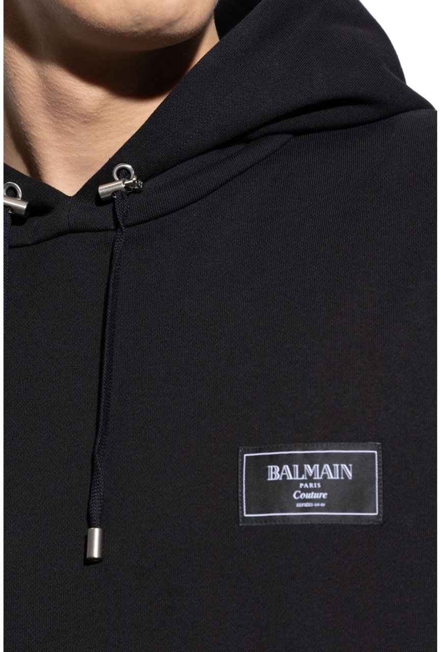 Balmain Sweaters Black Zwart