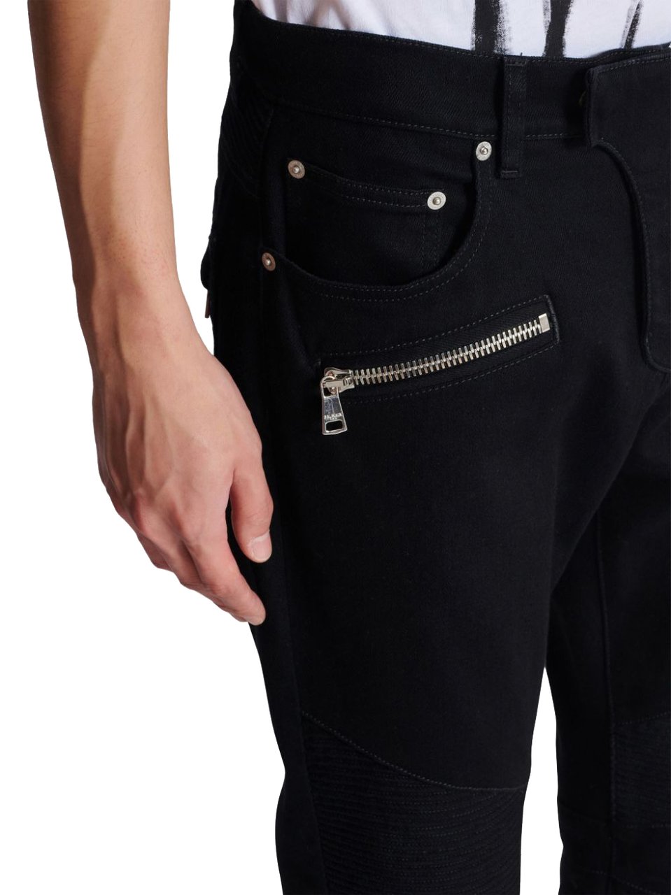 Balmain Jeans Black Zwart