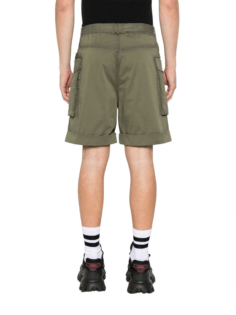 Balmain Shorts Khaki Bruin
