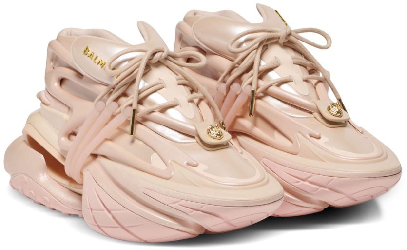 Balmain Sneakers Pink Roze