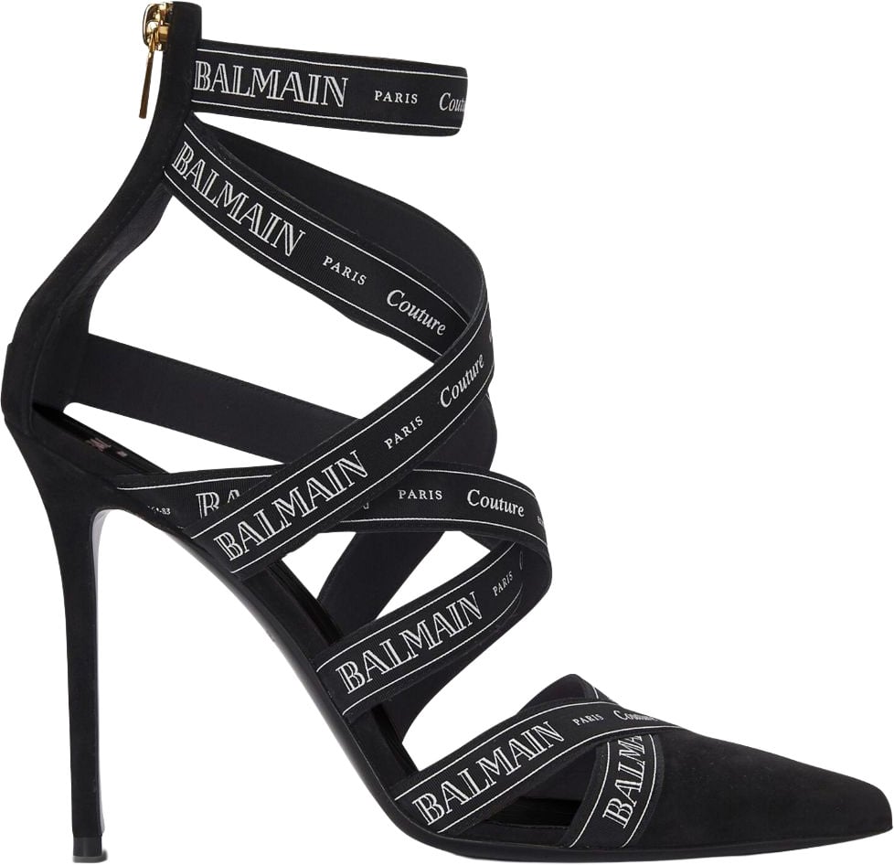 Balmain Sandals Noir Zwart