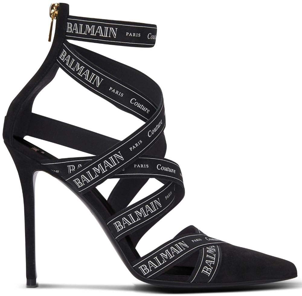 Balmain Sandals Black Zwart