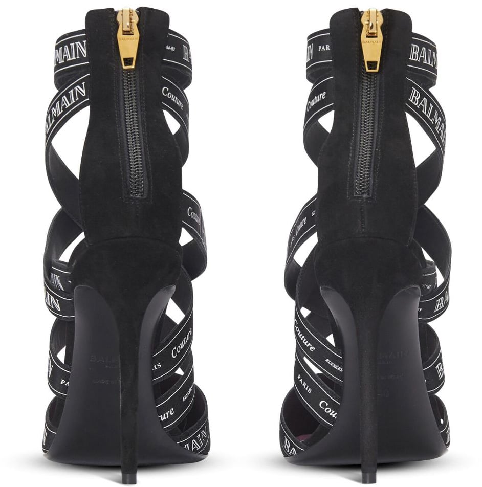 Balmain Sandals Noir Zwart