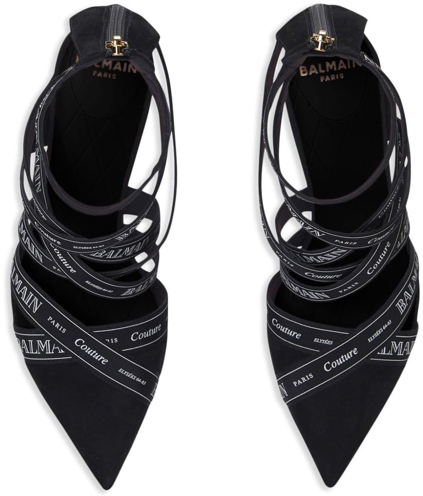 Balmain Sandals Noir Zwart