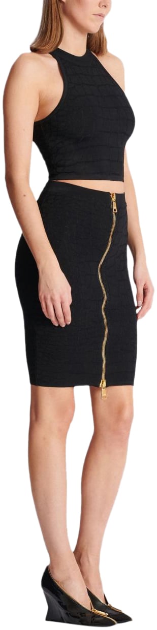 Balmain Top Black Zwart