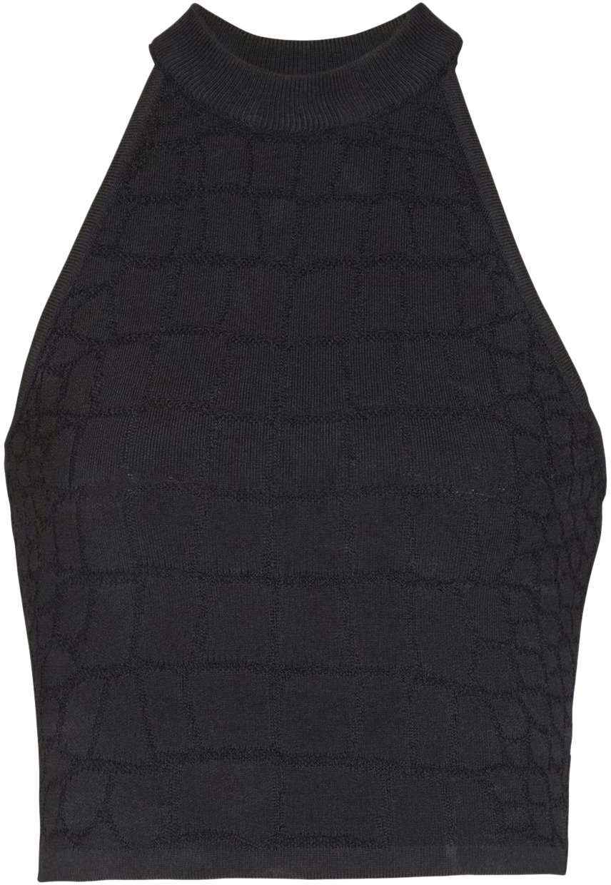 Balmain Top Black Zwart