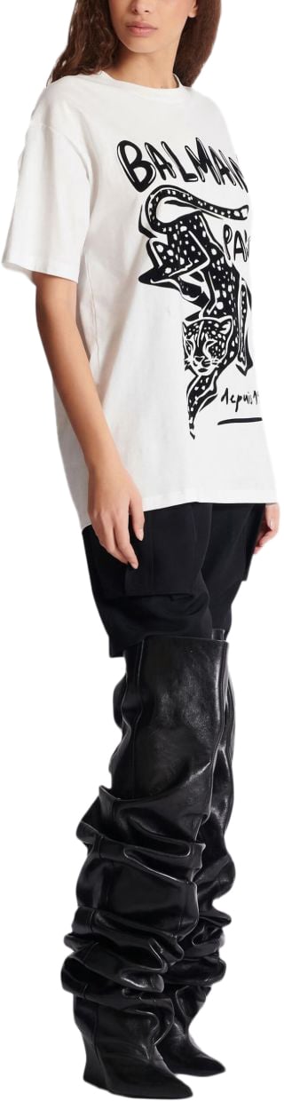 Balmain T-Shirts And Polos White Wit