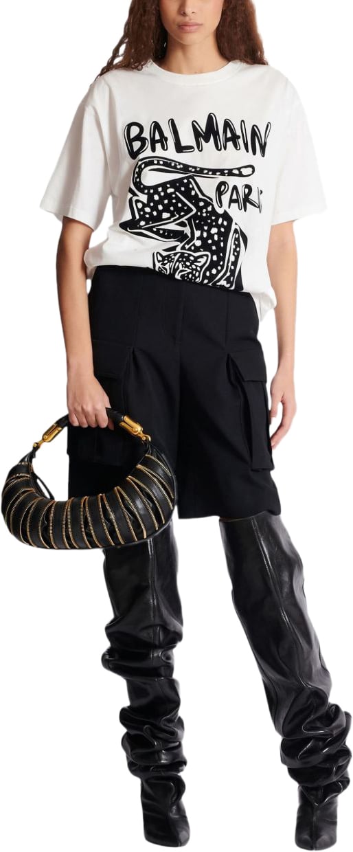 Balmain T-Shirts And Polos White Wit