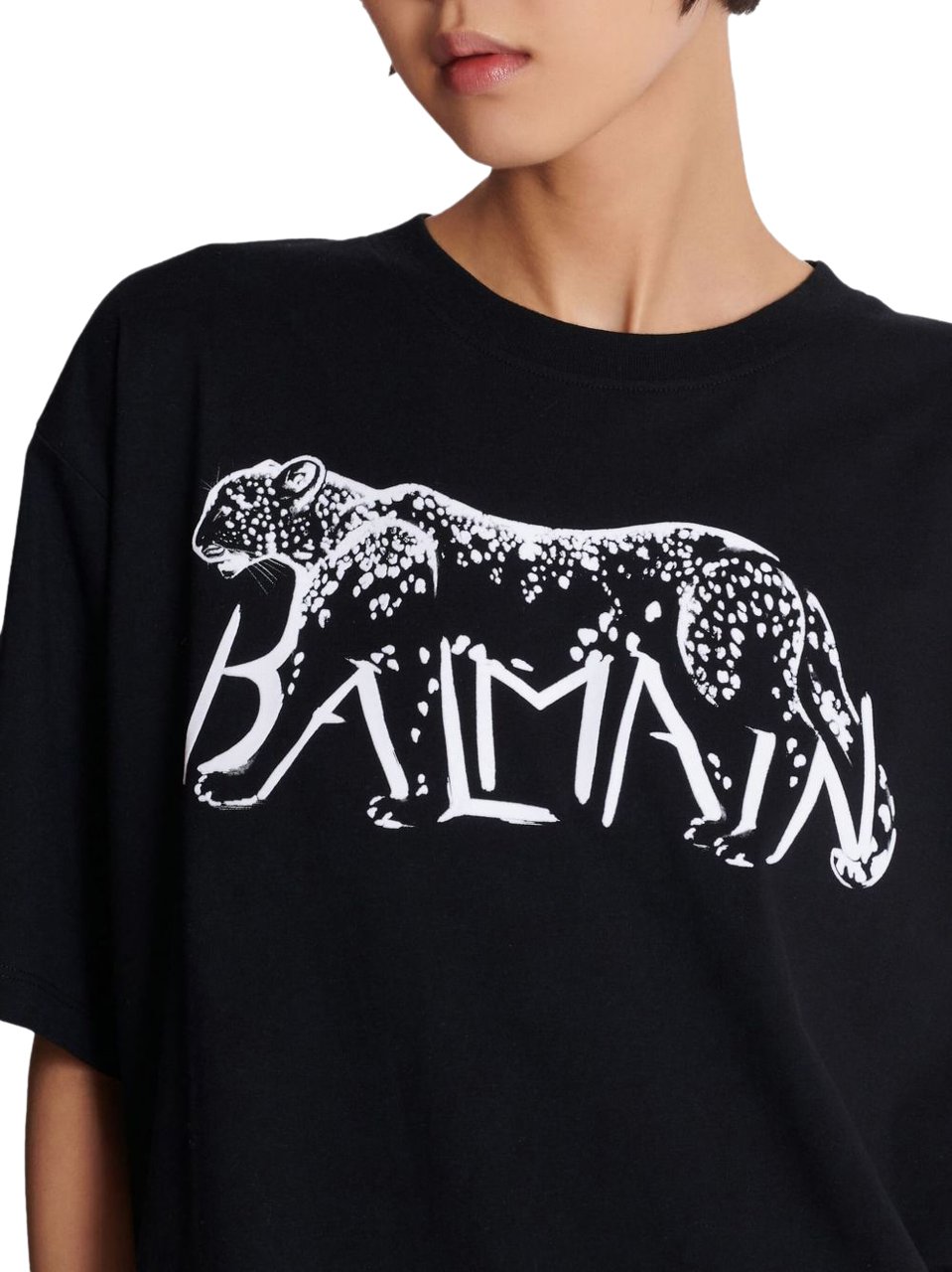 Balmain T-Shirts And Polos Black Zwart