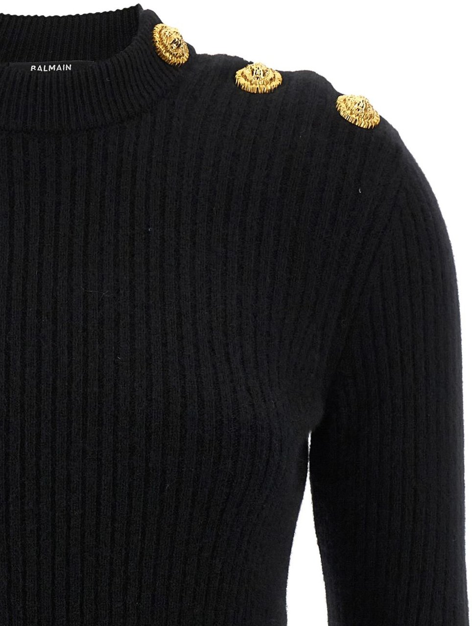 Balmain Sweaters Black Zwart