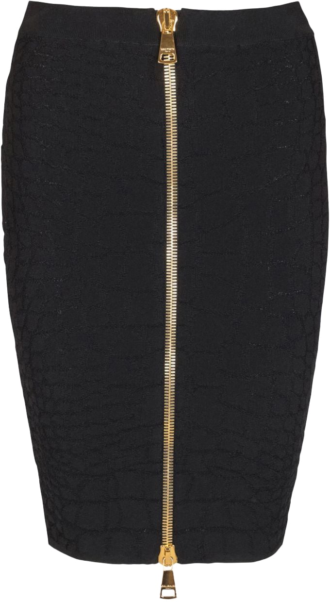 Balmain Skirts Black Zwart