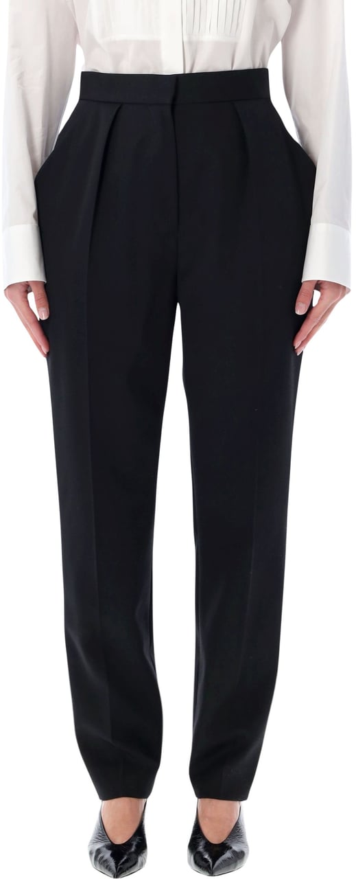 Balmain Tailored Pant Nero Zwart
