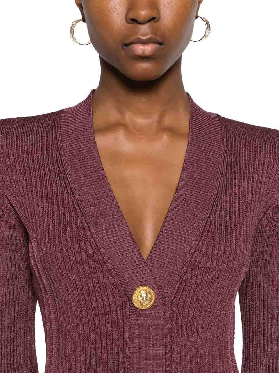 Balmain Dresses Purple Paars