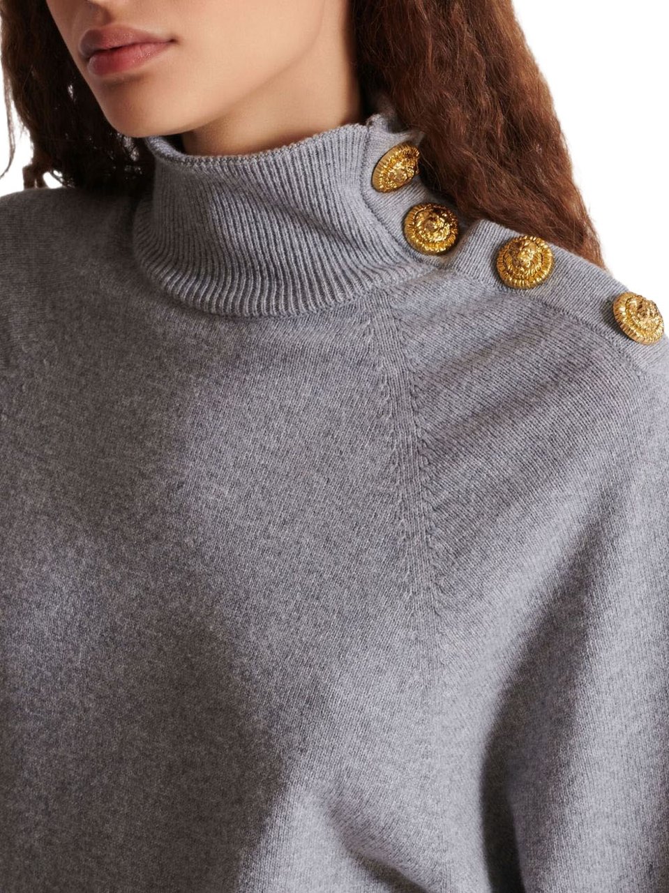 Balmain Dresses Gris Chiné Lichtgrijs