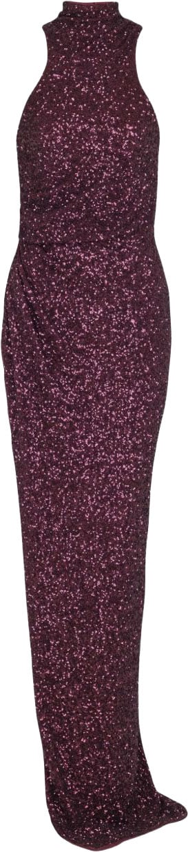 Balmain Dresses Violet Foncé Paars