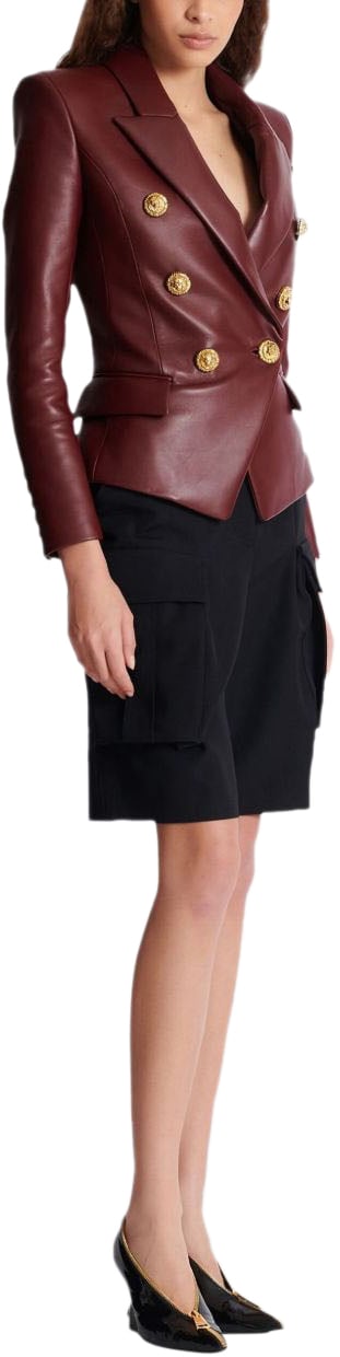 Balmain Jackets Aubergine Paars