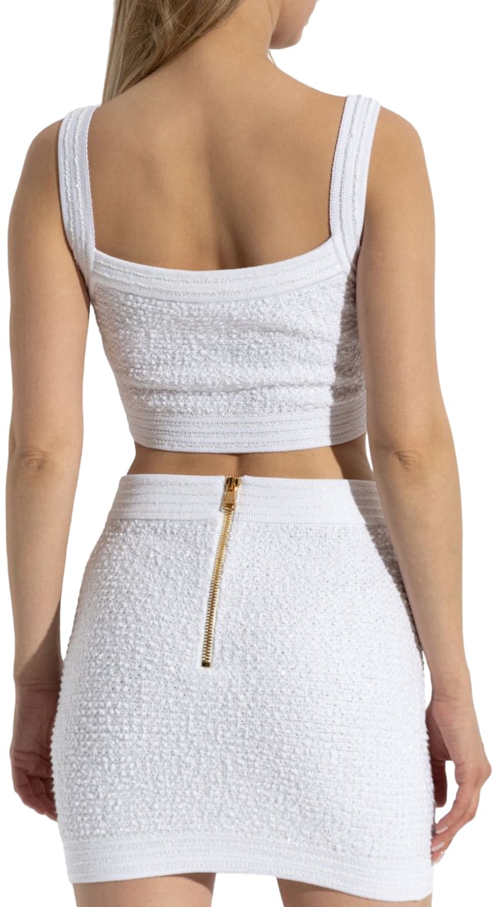 Balmain Top White Wit