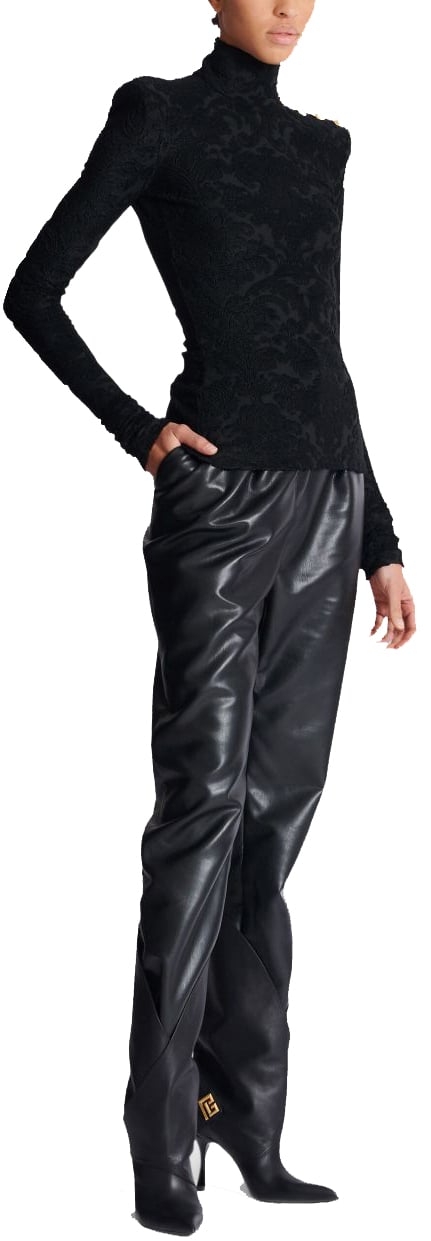 Balmain Top Black Zwart