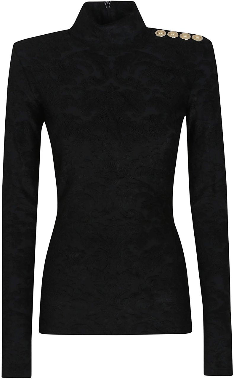 Balmain BALMAIN FF1AR962JK65 Zwart